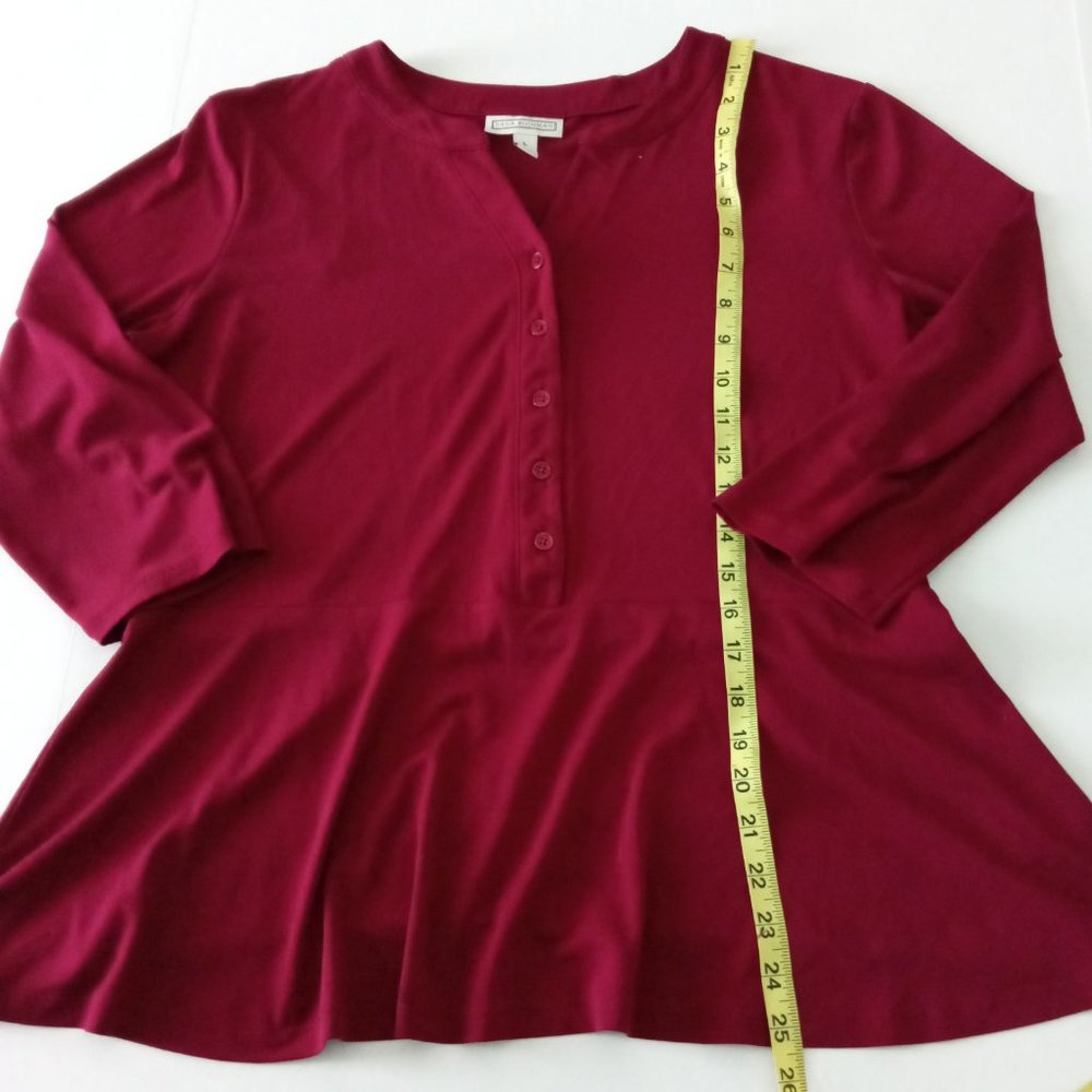 Marron V neckTop